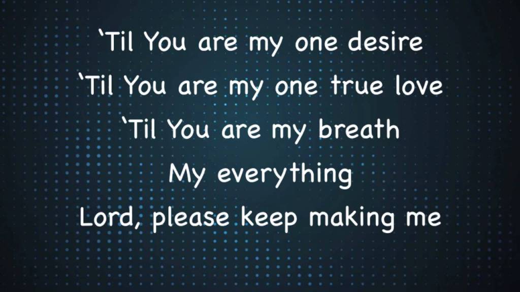 Keep Making Me – Sidewalk&nbsp;Prophets